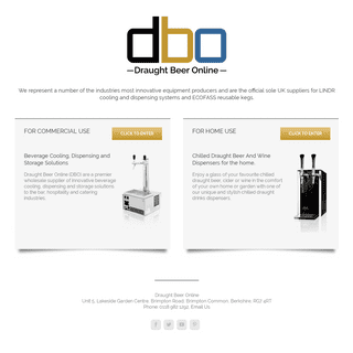 New Home - Draught Beer Online