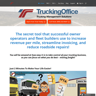 TruckingOffice Official - Trucking Management Solutions - Free Trial