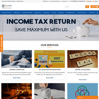 Company Registration GST & Income Tax filling Solutions