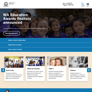 Department of Education WA - Department of Education