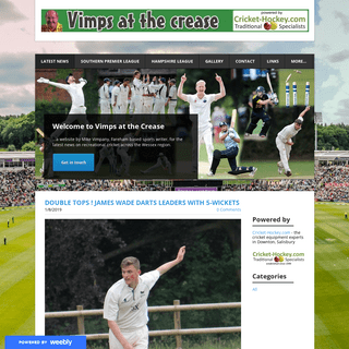 Vimps at the Crease - Latest News