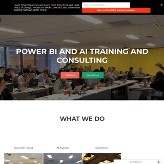 RADACAD – Power BI and AI; Blog, Training, Consulting