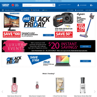 A complete backup of londondrugs.com