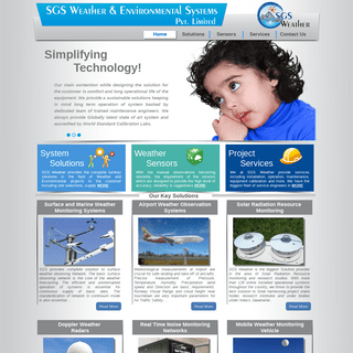 SGS Weather - Meteorological, Weather And Environmental Solutions