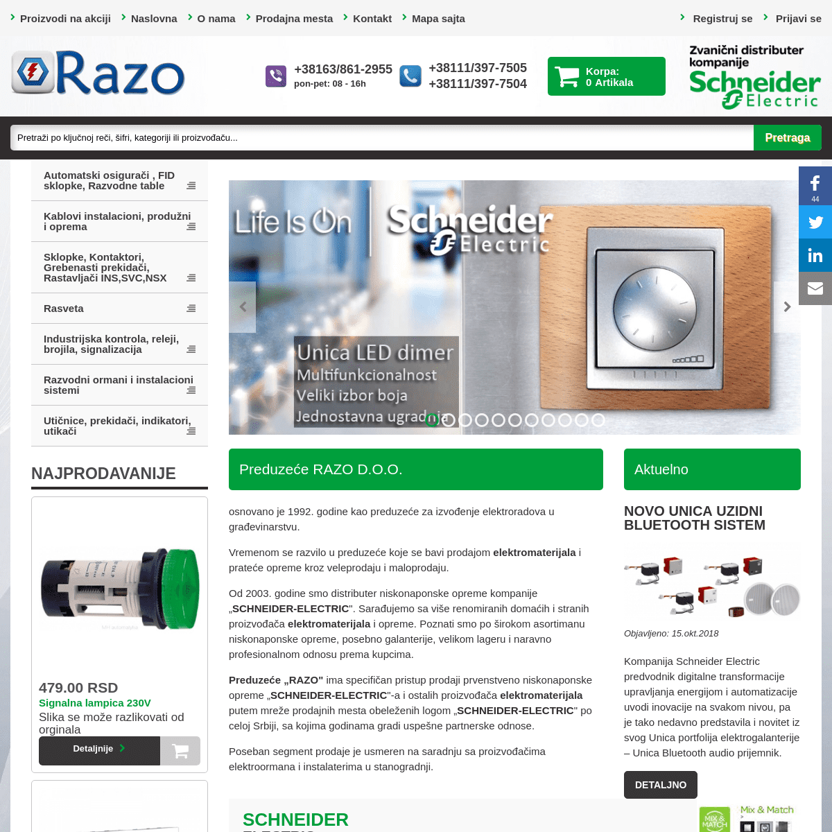 A complete backup of razoelektro.com