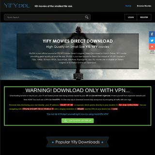 A complete backup of yifyddl.com
