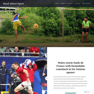 Read About Sport