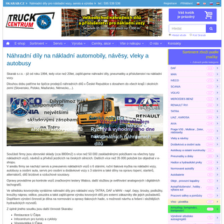 Skarab - náhradní díly Tatra a ostatní evropské značky nákladních automobilů