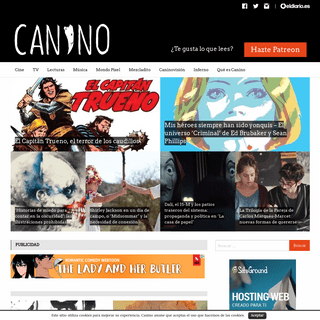 Canino. Cultura popular, cine, TV, comic, videojuegos y mÃºsica.