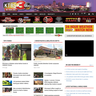 ktbs.com | KTBS 3 | Shreveport, LA  News, Weather and Sports