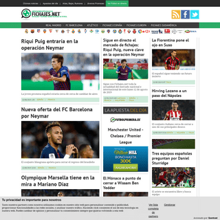 Fichajes.net | Fichajes de fútbol, noticias y rumores, fichajes liga España, Madrid, Barcelona