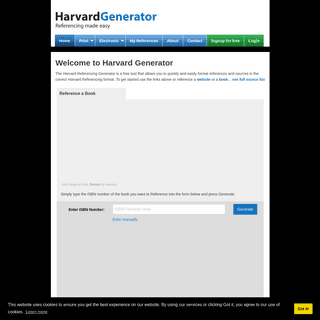 A complete backup of harvardgenerator.com