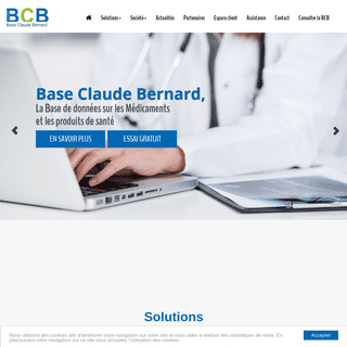 BCB - La base de données sur les Médicaments et les produits de santé