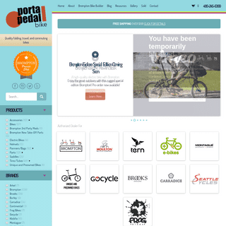 PortaPedal Bike » Quality folding, travel, and commuting bikes