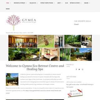 Gymea Eco Retreat Centre & Spa Residential Group Retreat Centre NSW