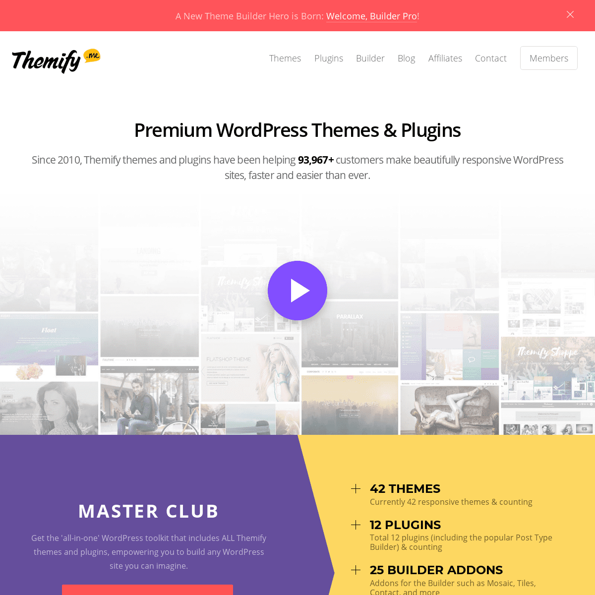 Drag & Drop WordPress Themes • Themify