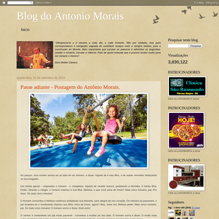 Blog do Antonio Morais