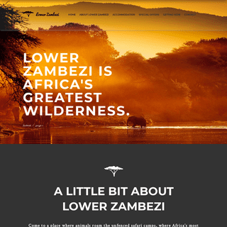Lower Zambezi National Park Zambia - For a luxury safari in Africa's greatest wilderness