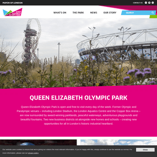 Home | Queen Elizabeth Olympic Park