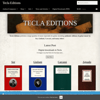 Tecla Editions - Tecla Editions