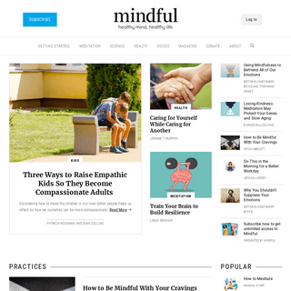 Mindful - healthy mind, healthy life