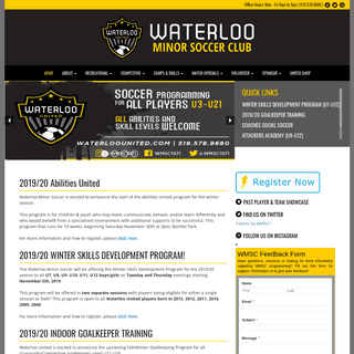 A complete backup of waterloounited.com