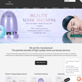 Home use skin care beauty machine device China manufacturer, supplier