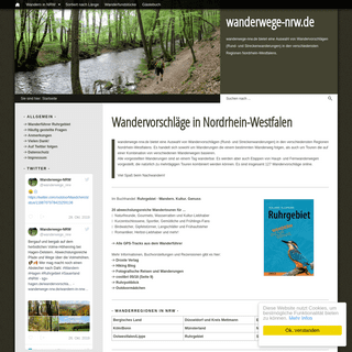 wanderwege-nrw.de - WandervorschlÃ¤ge in Nordrhein-Westfalen NRW