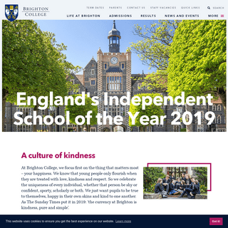 Brighton College | Independent School of the Year