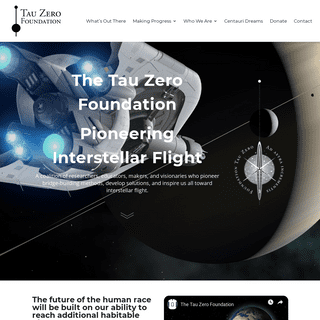 Tau Zero Foundation - Pioneering Interstellar Flight