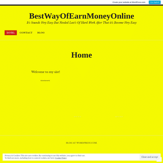 A complete backup of bestwayofearnmoneyonline.wordpress.com