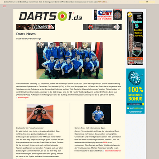 Darts 1 | Dart News | Dart Technik | Training | Mental