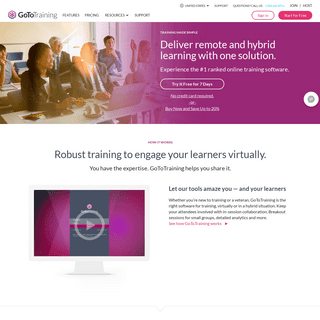 GoToTraining - Interactive Online Training Software | GoToTraining