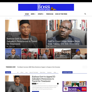 TheBoss Newspaper | Bringing You The News That Matters