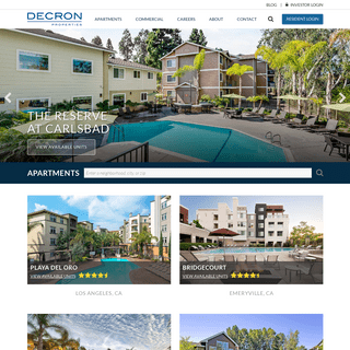 Luxury Rental Real Estate in California | Decron Properties