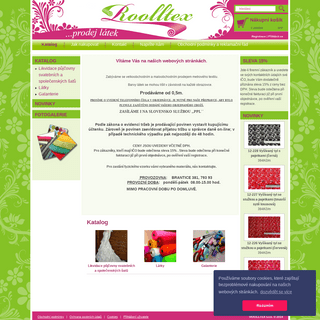 Katalog | Roolltex - internetový prodej textílií, látek, tkanin a povlečení