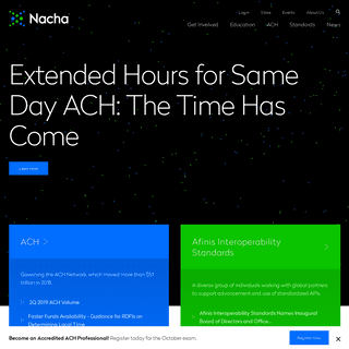 Nacha - Homepage | Nacha
