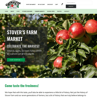 Stover's Farm Market & U-Pic – Locally grown in Berrien Springs, Michigan