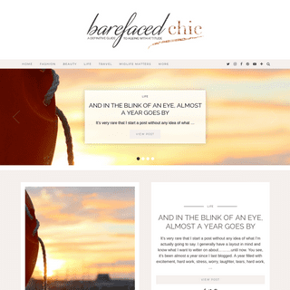 The Barefaced Chic - The Barefaced Chic | 50 Plus UK Lifestyle / Fashion Blog