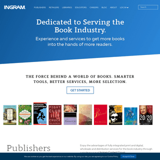 Book Distribution, Print on Demand, Library Services, Wholesale Books and eBooks for Retailers | Ingram Content Group