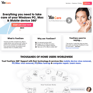 YooCare - Your PC, Mac & Mobile Device Expert Support 24/7