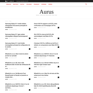 A complete backup of aurus.website