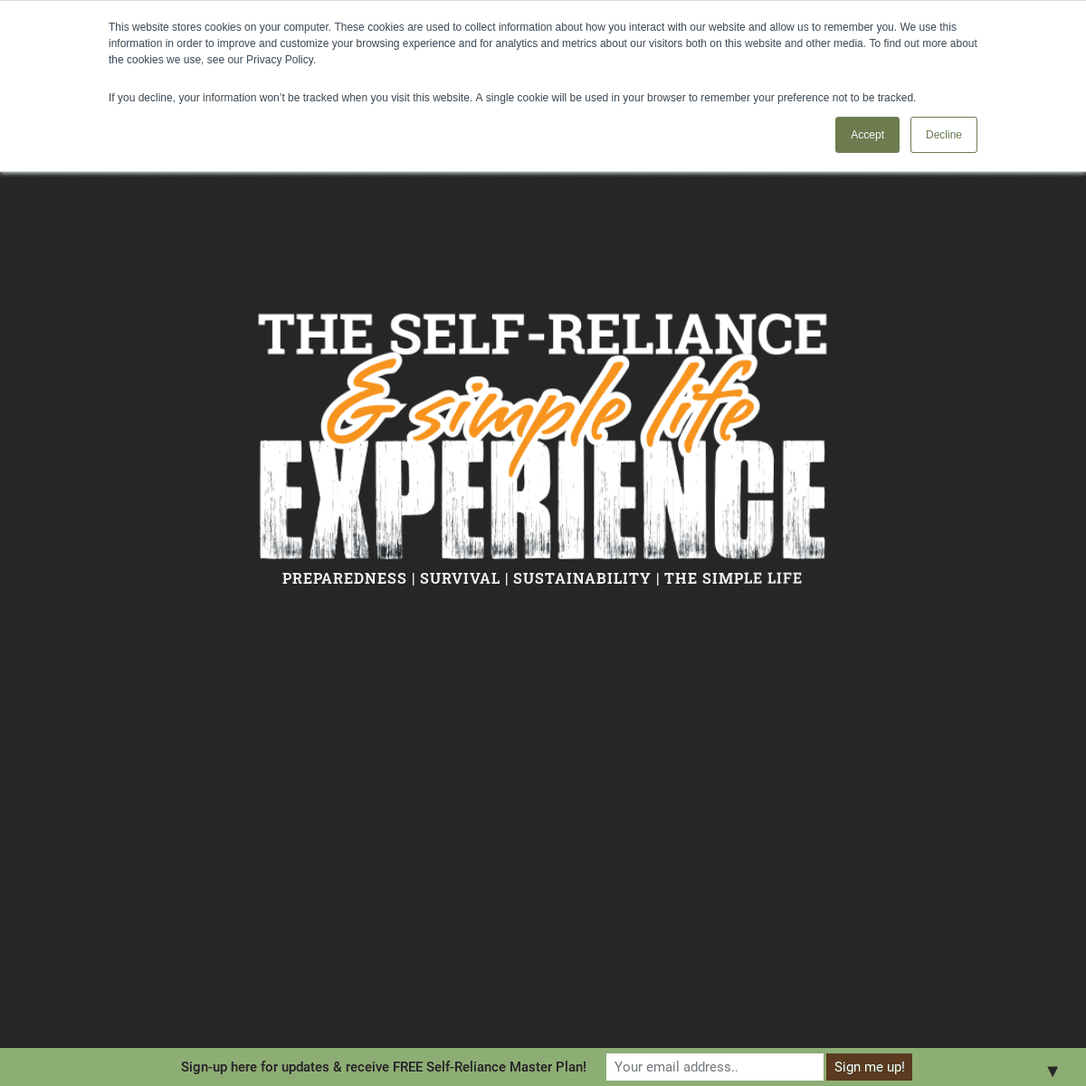 A complete backup of selfrelianceexpo.com