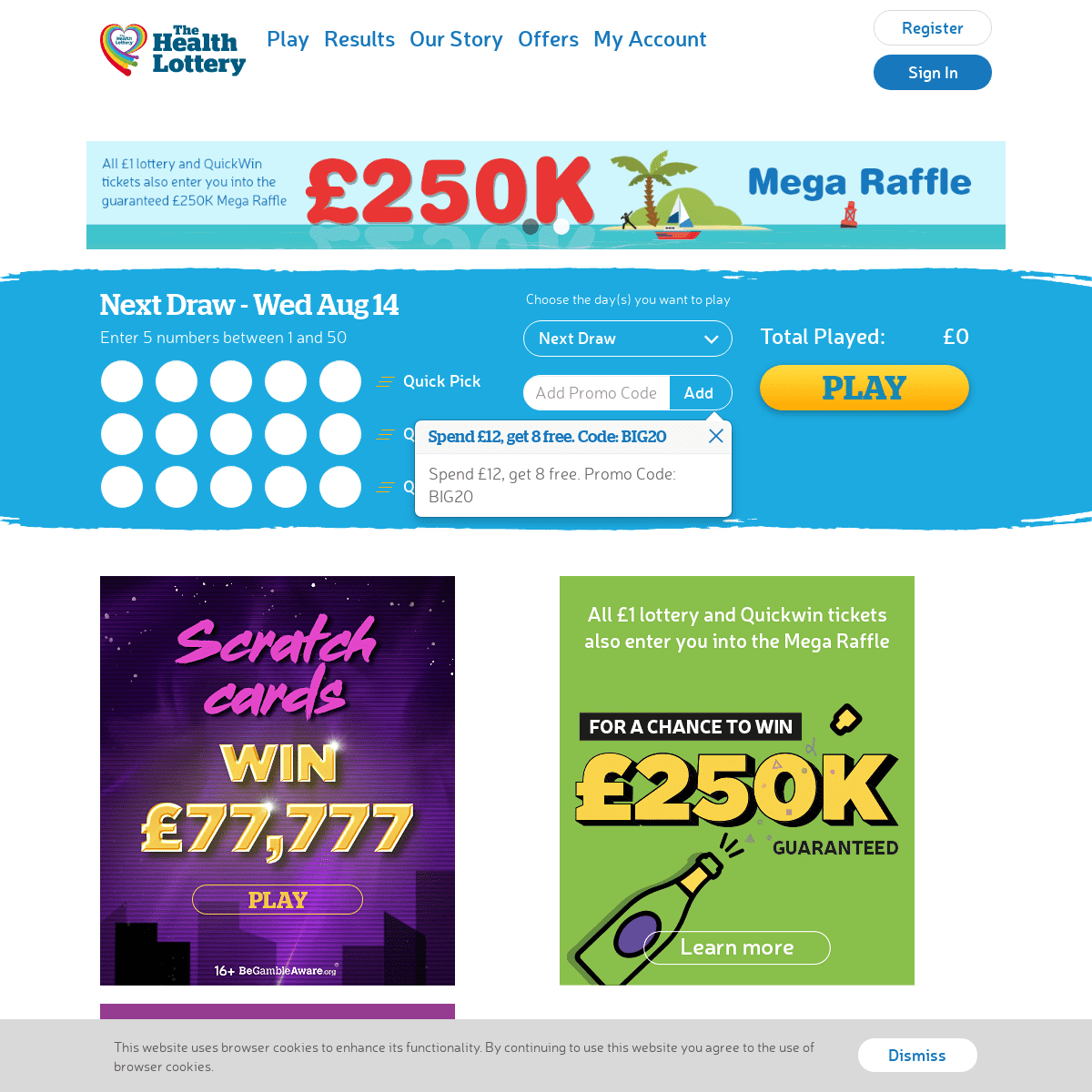 The Health Lottery: Buy a Lottery Ticket for £1. Lottery Online UK - The Health Lottery