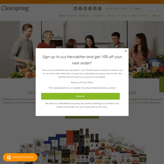 Clearspring Ltd | Japanese, Macrobiotic & Organic Fine Foods