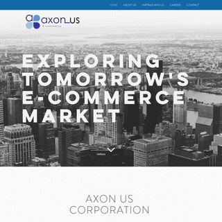 AXON US CORP | E-commerce