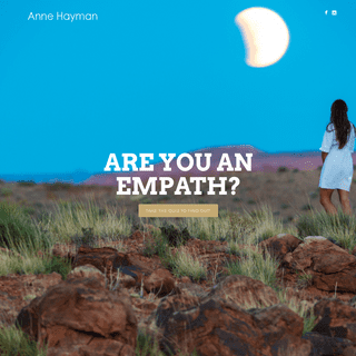 are you an empath page » Anne Hayman