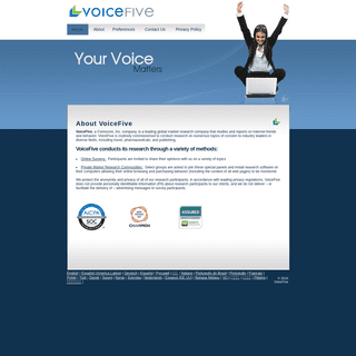 A complete backup of voicefive.com