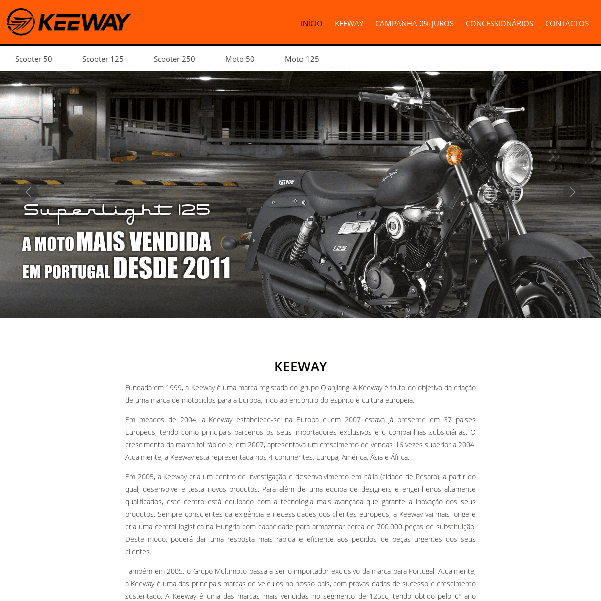 Início | Keeway Motors