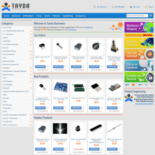 Electronic Parts Online Store - Tayda Electronics